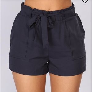 Navy shorts